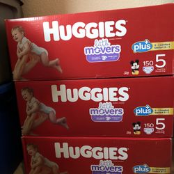 Huggies Size 5 Diapers 