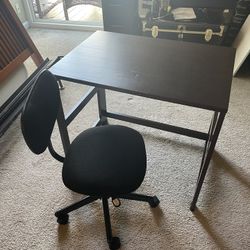 Desk and Chair