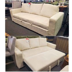 Sofa bed sleeper couch with pullout bed 85x32x33