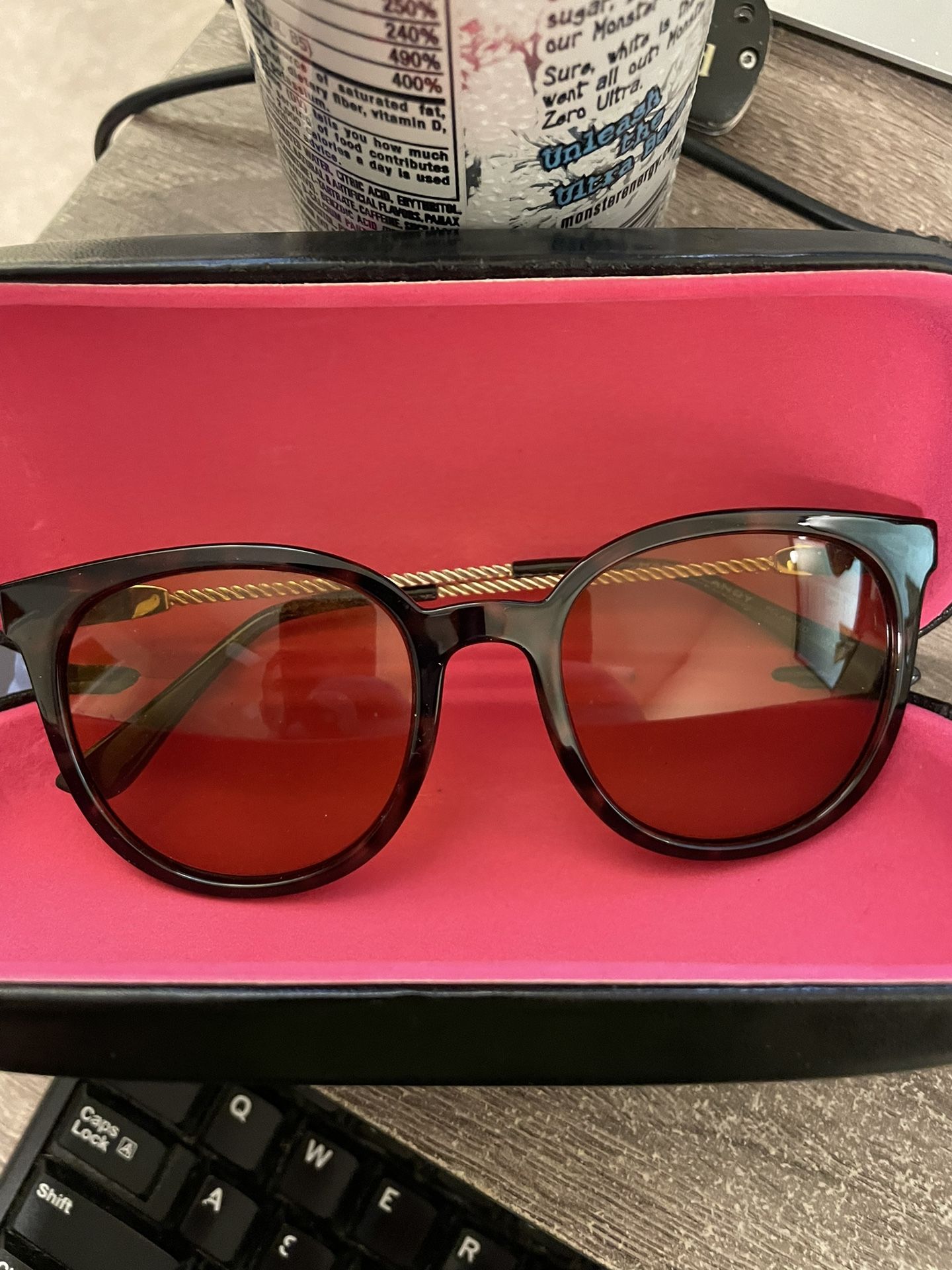 Hard Candy Sunglasses with Hard Case