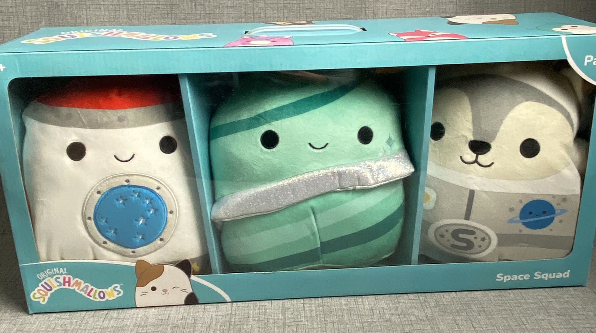 Original Squishmallow Space Squad 3pk