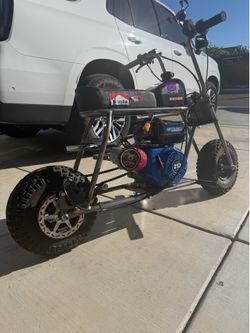 Custom Tillotson 212 Mini Bike – Like New – Under 1 Hour! Will trade for two stroke
