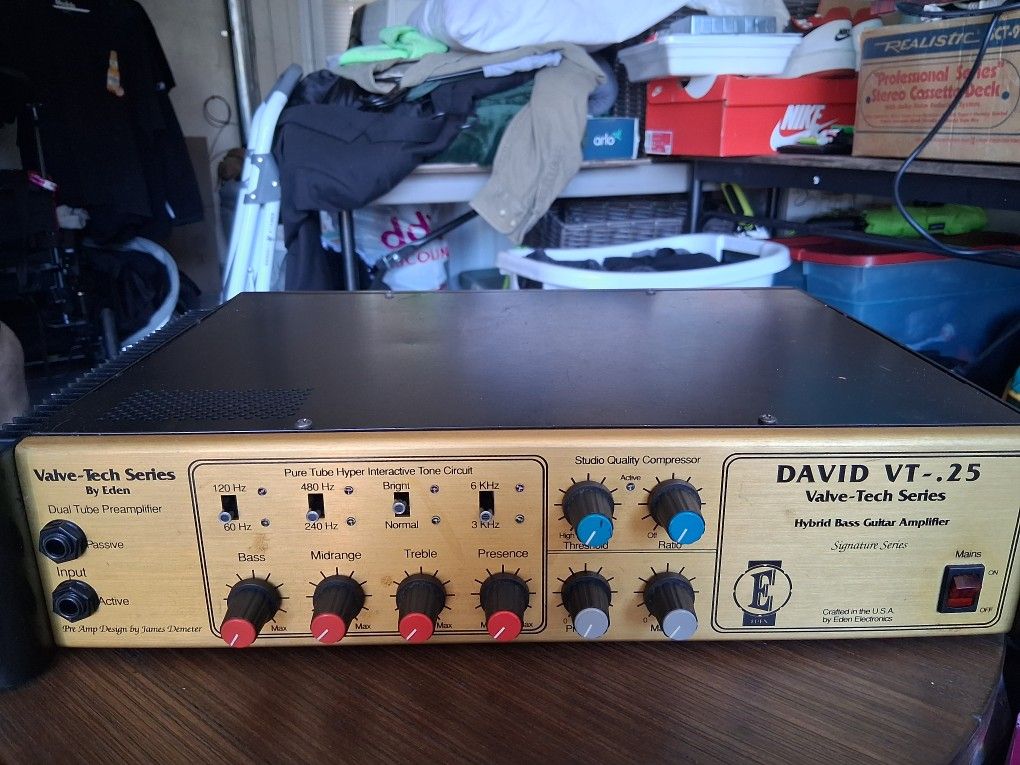 Eden VT-.25 Hybrid Bass Guitar Amp