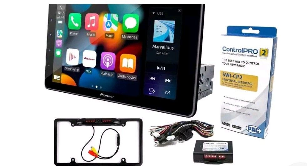 Pioneer DMH-WT" Digital Media Receiver & Android Auto/Apple CarPlay w/Backup Camera