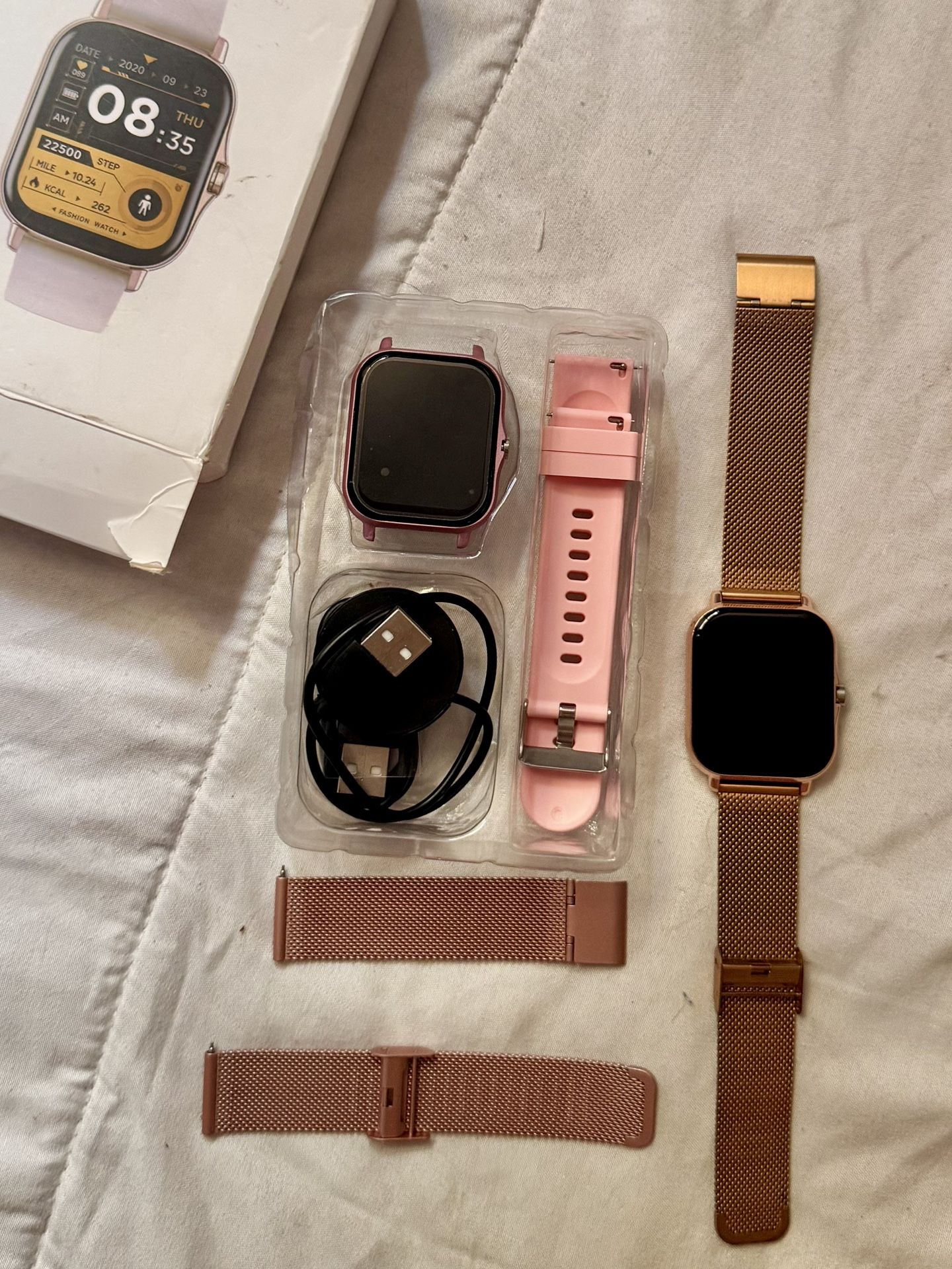⌚ 2 SMARTWATCHES (New + Used) – $25!!!