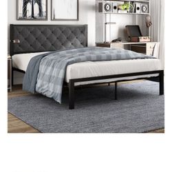 Bed Frame and Mattress ( QUEEN )