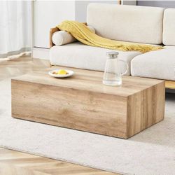 Brand new Model MDF Coffee Table in Light Wood