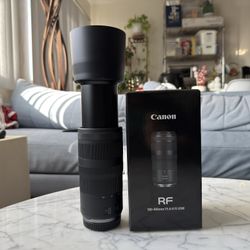 Canon - RF100-400mm F5.6-8 IS USM Telephoto Zoom Lens for EOS R-Series Cameras - Black 