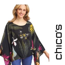 Chico’s Traveler Floral Top