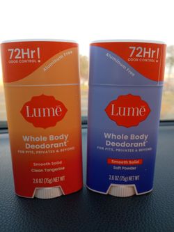 Lume deodorants new $7 each must pick up in Edinburg no holds
