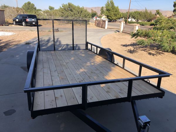 14’ utility trailer for Sale in Hesperia, CA - OfferUp