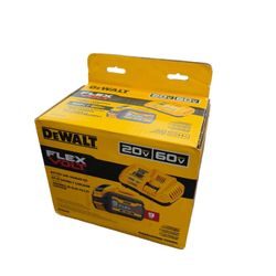 New DEWALT FLEXVOLT 20V/60V MAX Lithium-Ion 9. 0 Ah Battery Pack and Charger Starter Kit