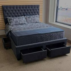 Cama Con Gavetas 