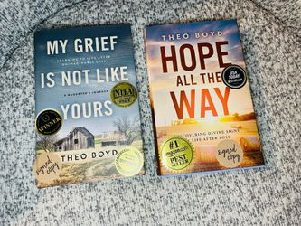 New Theo Boyd hardcover author signed book set