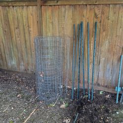 4' Tall Wire Fencing. 