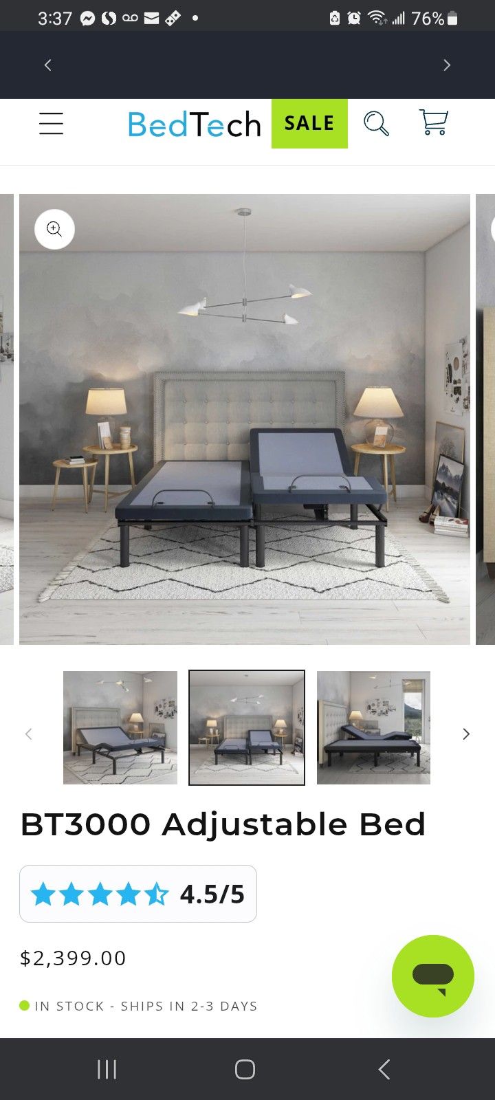 King Size Adjustable Bed Frame And Mattress