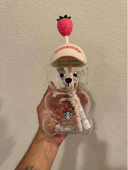 Starbucks Pink Bearista Bear Cup