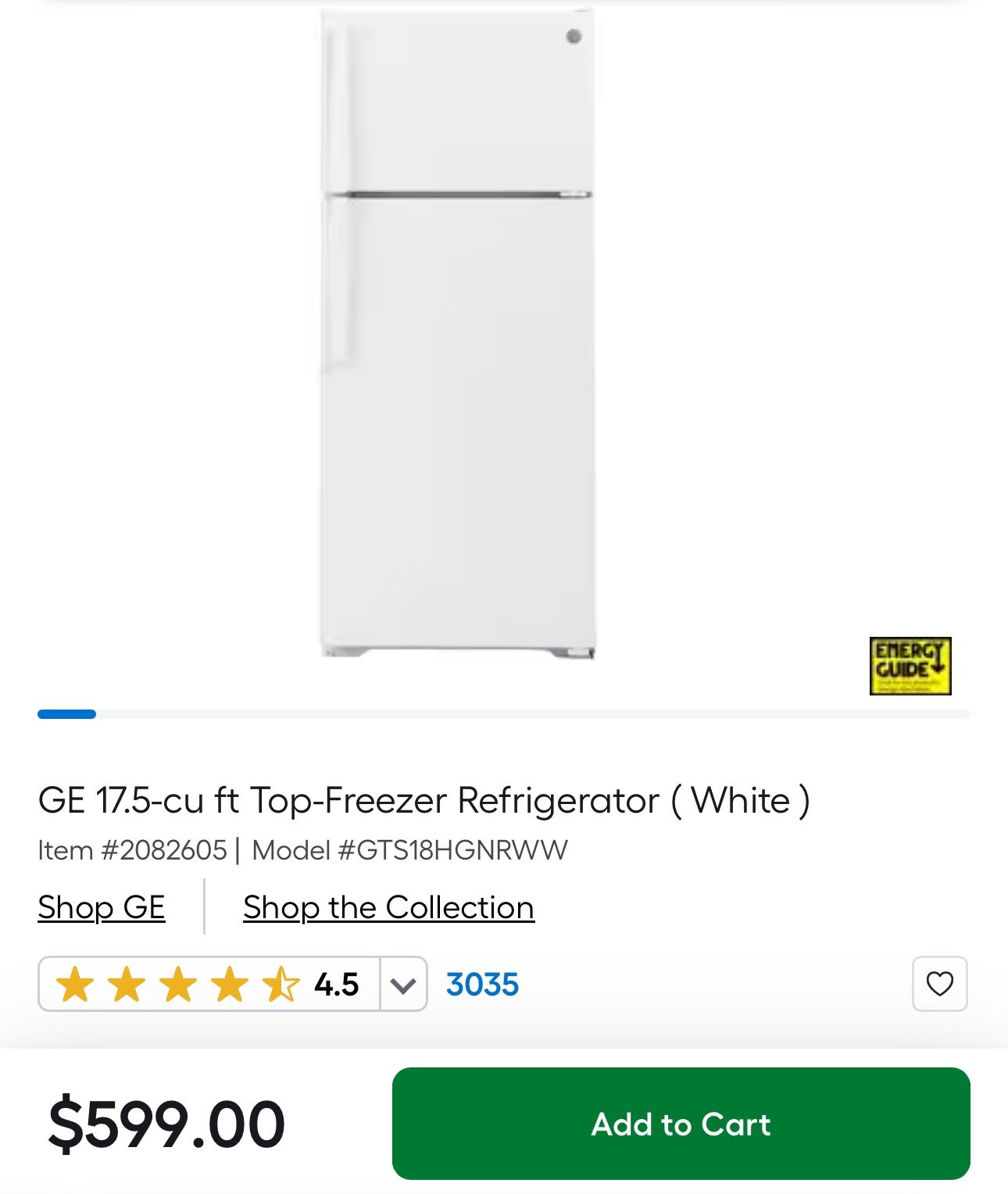 Refrigerator - Brand New