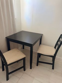 Free table and 2 chairs