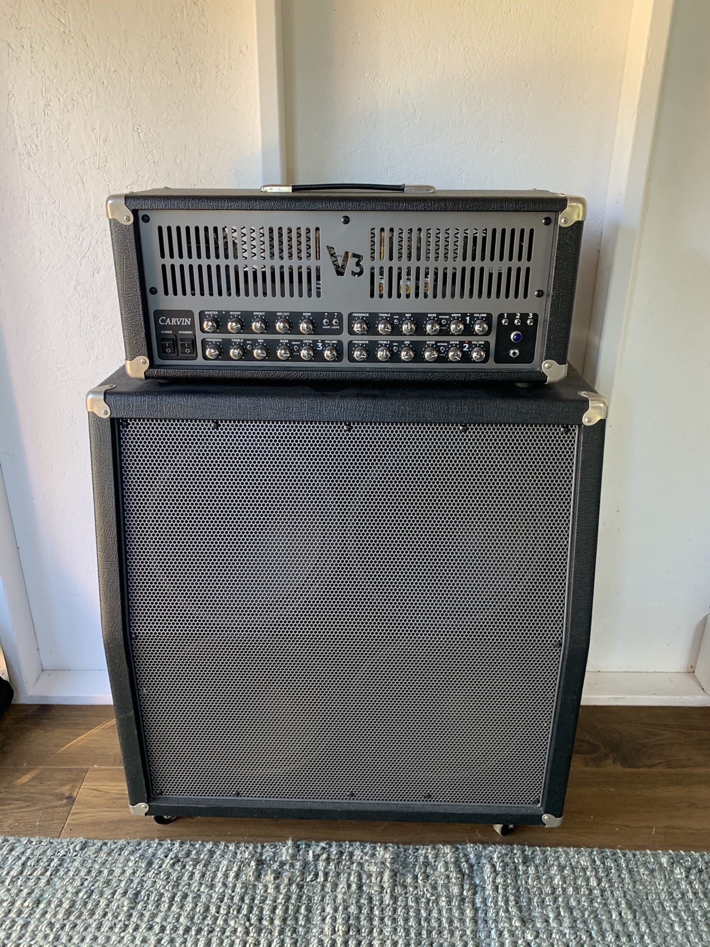 Carvin V3 Half stack (F*ck a Triple Rectifier...yeah I said It)