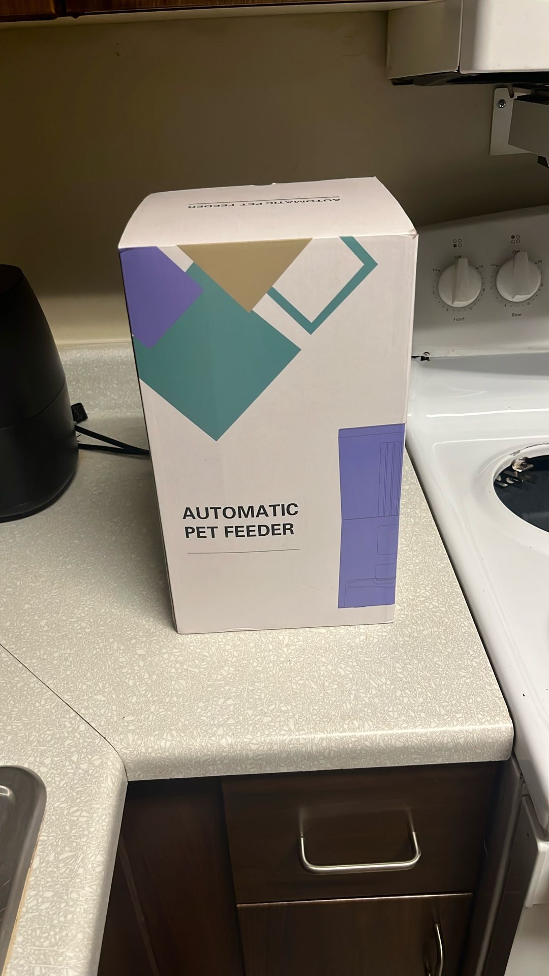 IMIPAW Automatic Cat Feeders, 3L Timed Cat  In Small Dog Dry Food Dispenser