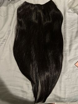 INH U-clip 22in Hair Extension Black Brown