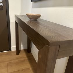 Console Table And Mirror 