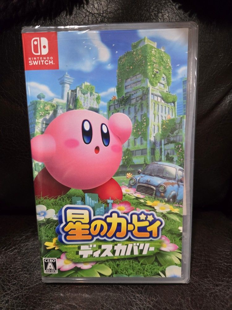 New Sealed kirby and the forgotten land nintendo switch game English Supported