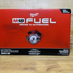 Milwaukee M18 FUEL 6-1/2” circular saw (tool only)