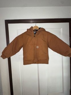 Carhartt Kids Hooded Zip-Up Jacket 3T