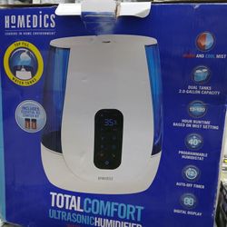 Homedics TotalComfort Ultrasonic Humidifier with Warm & Cool Mist