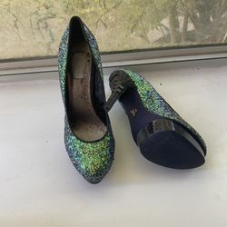 Women’s Glitter Rachel Roy New! Heels 7.5