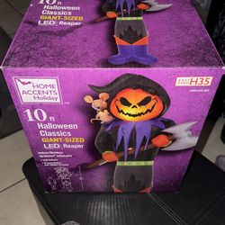 10ft Halloween Giant LED Reaper