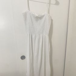 White Dress Size l