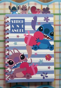 NEW Stitch & Angel Notebook