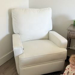 White Nursery Rocker
