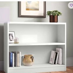 White Bookcase for sale-EUC