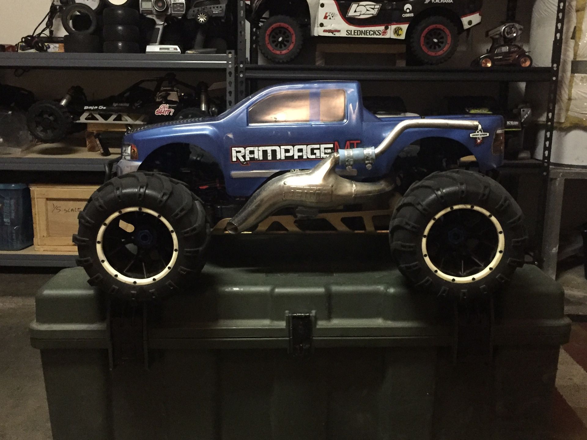 Rc 1/5 scale redcat rampage MT V3