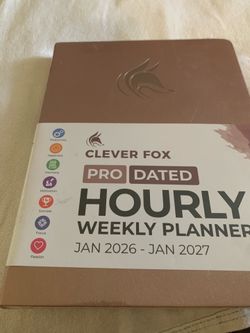 Weekly planner January 2026 - January 2027