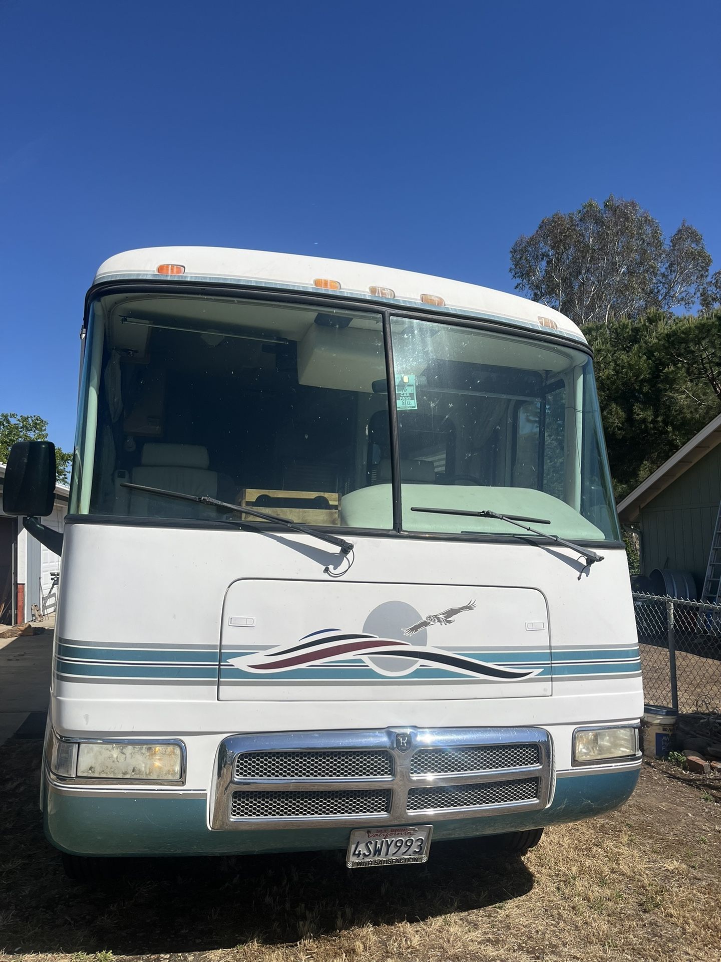 1999 class a 33foot REXAIR by rexhall motor home with two slides