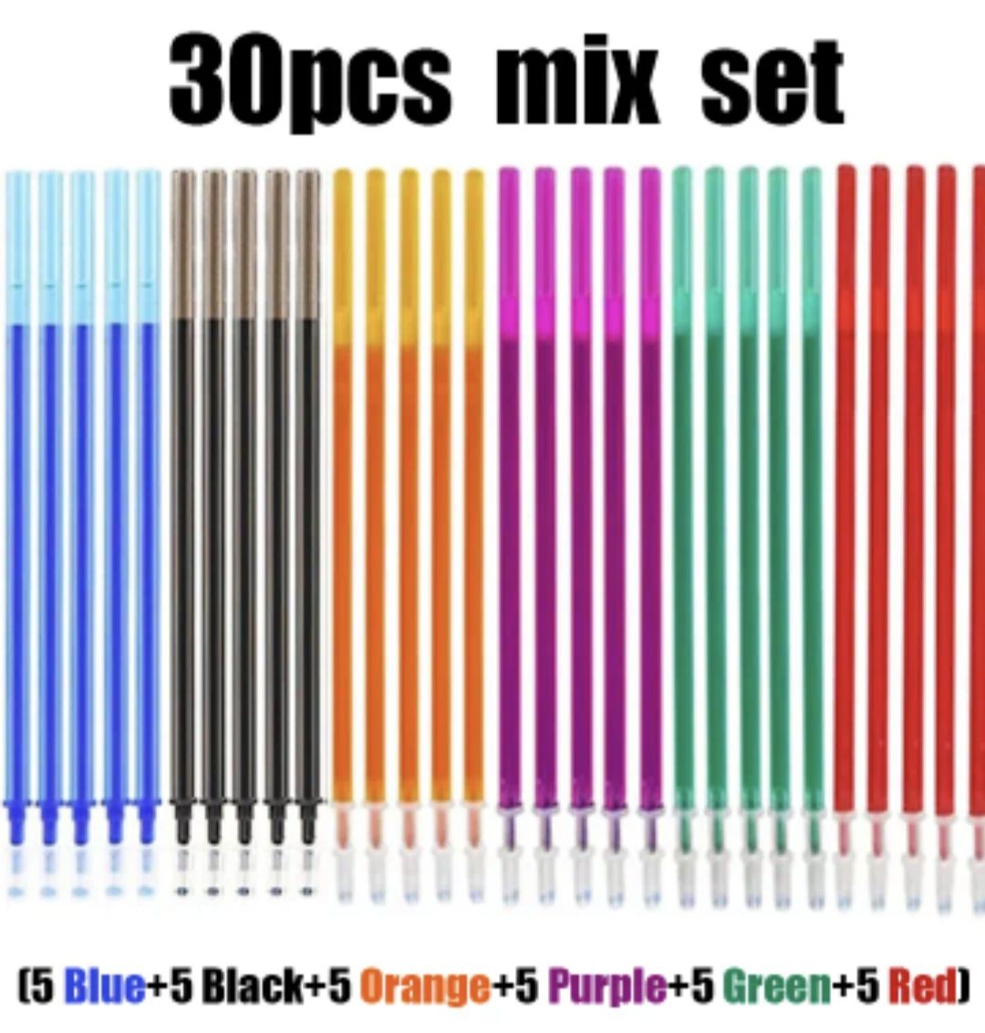 Gel Refills for Pen 30 pieces 6 colors for Sale in Redmond, WA - OfferUp