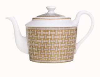 HERMES Porcelain Mosaique au 24 Tea Pot