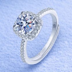 Silver 1ct Diamond tester passing “Moissanite” one fits all size