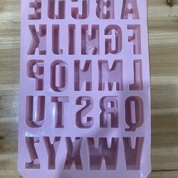 Complete Alphabet Soap Mold