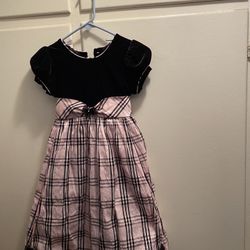 Girls Velvet Holiday Dress 