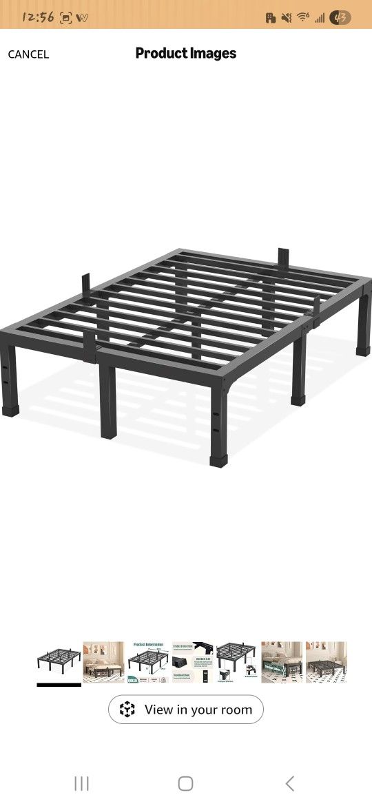 Queen Size Metal Bed-Frame