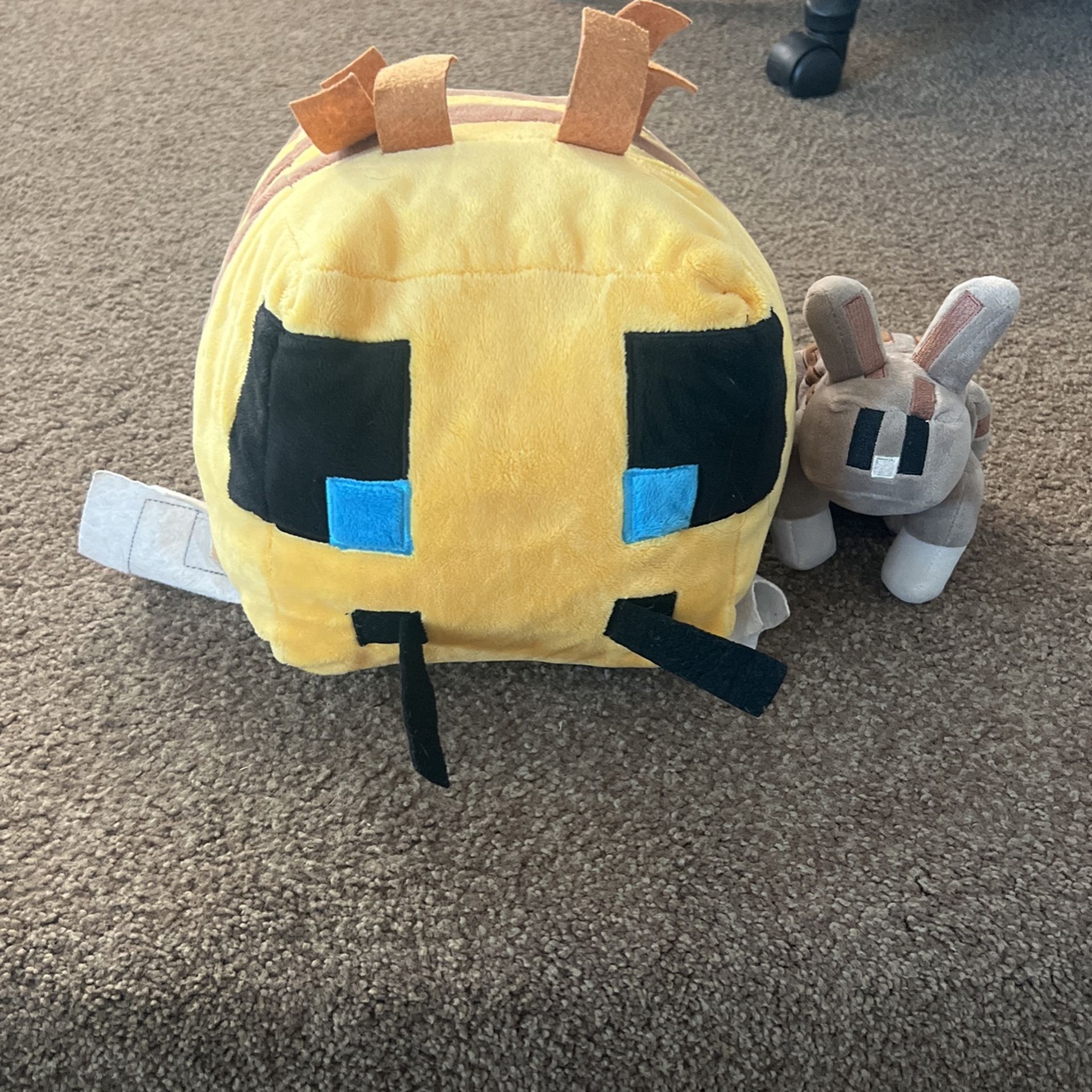 Minecraft plushies