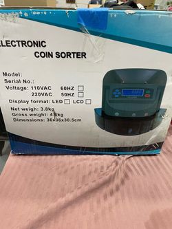 Electronic Express coin sorter