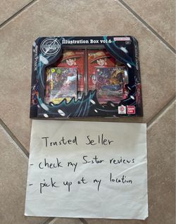 One Piece Card Game - Illustration Box - vol.6 vol 6 Brand New Sealed