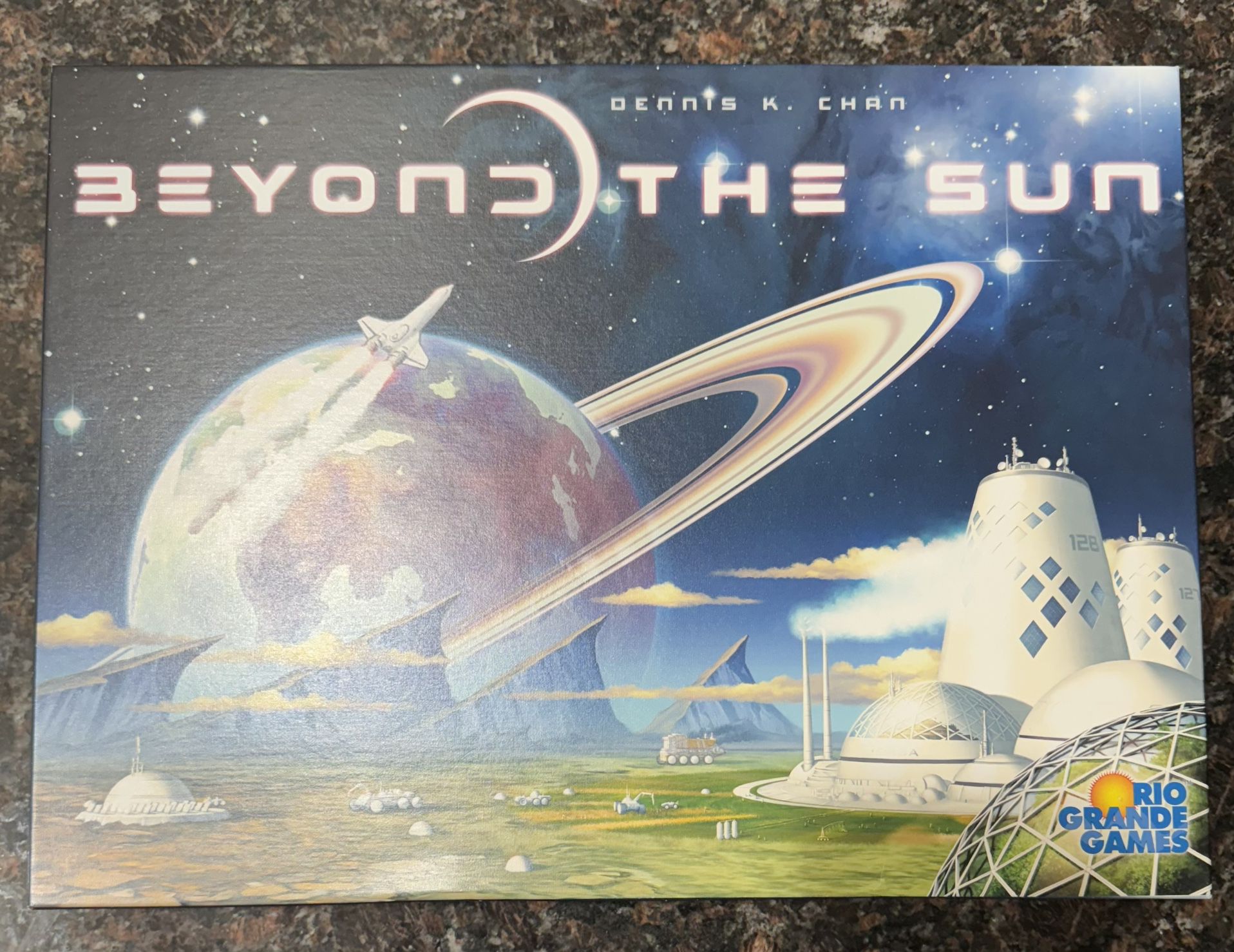 Beyond The Sun Board Game w/3D Organizer